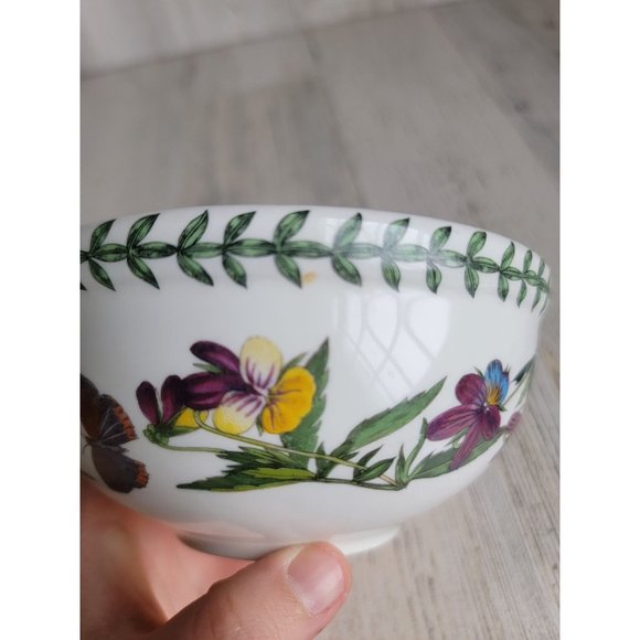 Portmeirion Botanic Gardens AS IS meadow saffron fruit bowl - Picture 7 of 9